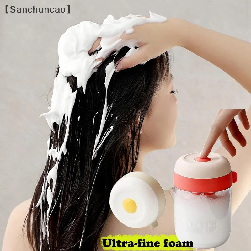 San〕Automatic Foaming Maker Washing Face Foamer Machine Bathroom Desktop Large Capacity Container Foaming Maker Facial Cleaner