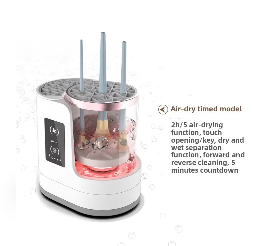 Portable Electric Makeup Brush Automatic Cleaner Machine Brush Device Tool