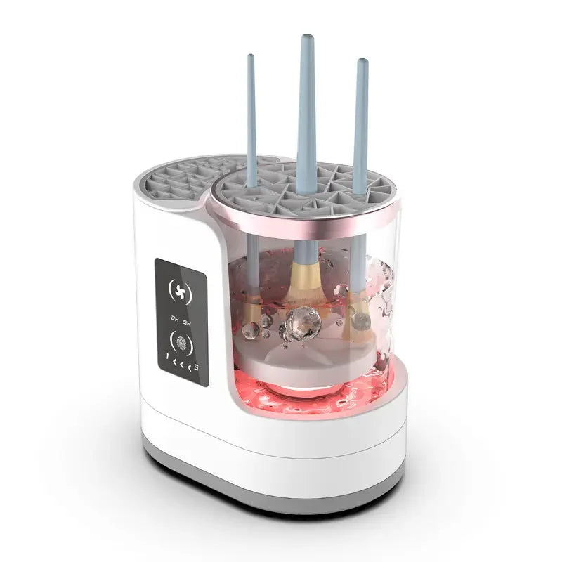 Portable Electric Makeup Brush Automatic Cleaner Machine Brush Device Tool