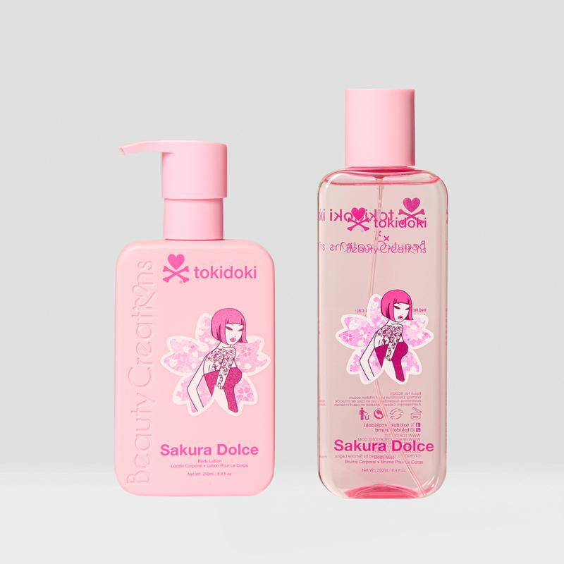 Tokidoki Sakura Dolce Body Lotion & Mist Set