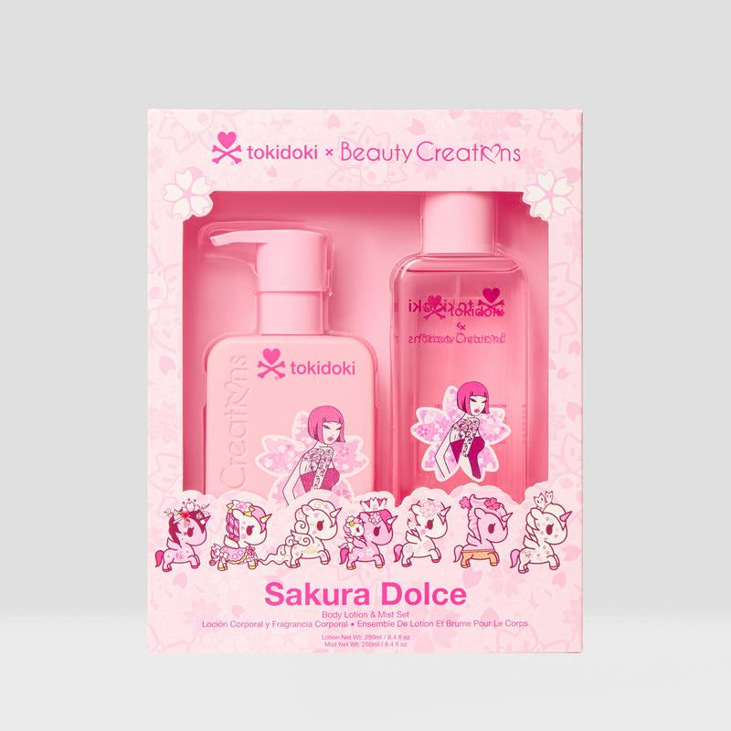 Tokidoki Sakura Dolce Body Lotion & Mist Set